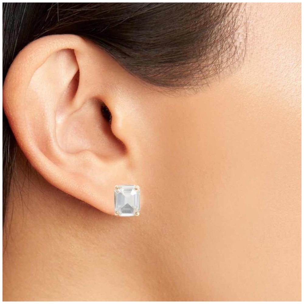 NWT Kate Spade Mismatched Faceted Stud Earrings - Picture 4 of 7